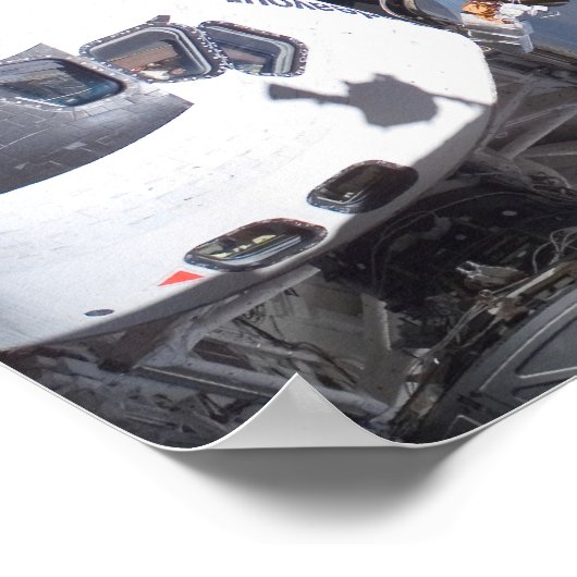 Poster Navette spatiale Endeavour 7 (Coin)