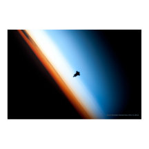 Navette spatiale Endeavour Silhouette