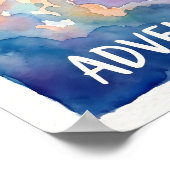 Poster Navette spatiale et aventure extraterrestre attend (Coin)