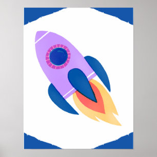 Poster Navette spatiale éteinte