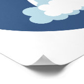 Poster Navette spatiale éteinte en cercle (Coin)