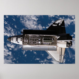 Poster Navette spatiale l'Atlantide