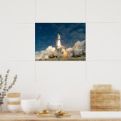 Poster Navette spatiale l'Atlantide (Cuisine)