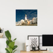 Poster Navette spatiale l'Atlantide (Bureau à domicile)