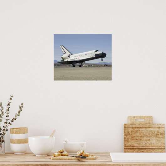 Poster Navette spatiale Le train d'atterrissage principal (Cuisine)