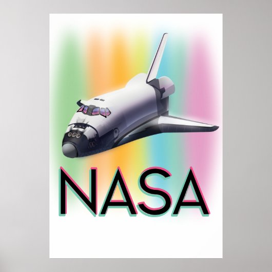 Poster Navette spatiale NASA (Devant)