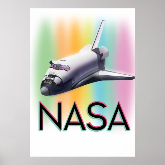 Poster Navette spatiale NASA (Devant)