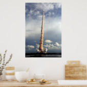 Poster Navette spatiale STS-106 en vol (Cuisine)