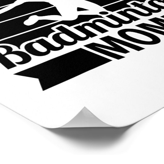 Poster Navette - Team Racket Just A Badminto (Coin)