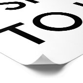 POSTER NAVETTE VERS LES HÔTELS (Coin)