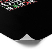 Poster Navi Papa Navidad Funny Noël Laide Sweat Fath (Coin)
