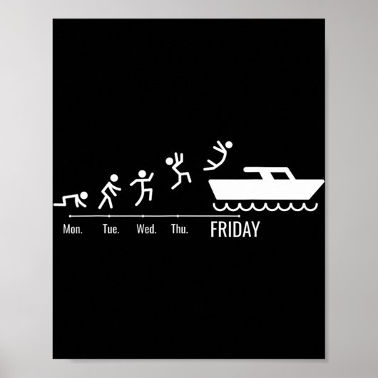 Poster Navigation Capitaines de bateaux Week-end Sport-na (Devant)