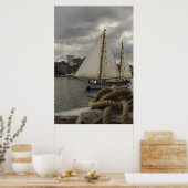 Poster Navigation Dans Le Port Imprimer (Cuisine)