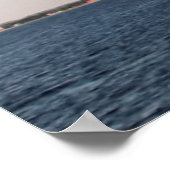 Poster Navigation sous le pont Mackinac (Coin)