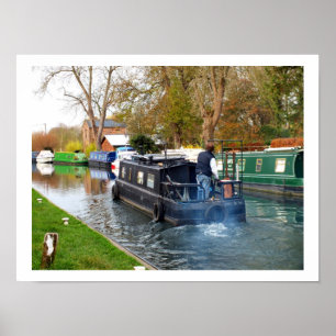 Poster Navigation sur le canal de Newbury