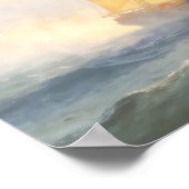 Poster Naviguer dans la brume dorée (Coin)
