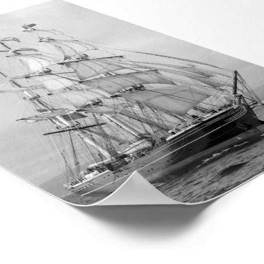 Poster Navire (Coin)