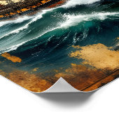 Poster Navire à voiles (Coin)