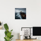 Poster Navire cargo en haute mer (Bureau à domicile)