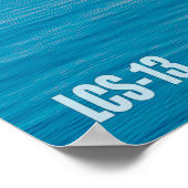 POSTER NAVIRE DE COMBAT LITTORAL - LCS-13 (Coin)