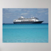 Poster navire de croisière (Devant)
