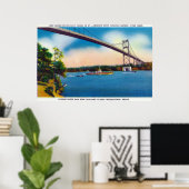 Poster Navire de la marine américaine (Bureau à domicile)