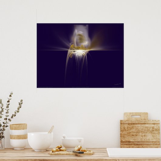 POSTER NAVIRE DE LUMIÈRE (Cuisine)