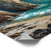 Poster Navire de voile de marine (Coin)