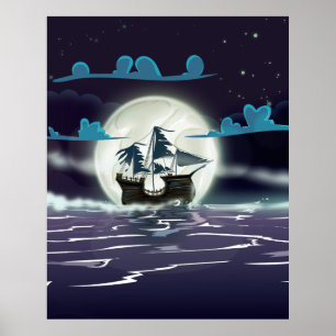 Poster Navire fantôme