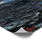 Poster Navire long Viking de Wick Bay (Coin)