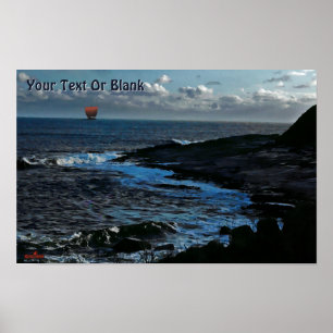 Poster Navire long Viking de Wick Bay