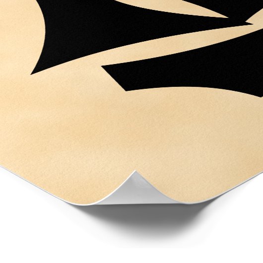 Poster Navire pirate. Voilier. (Coin)