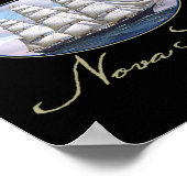 Poster Navire rapide Halifax Nouvelle-Écosse (Coin)