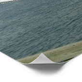 Poster Navire souriant dans la Manche (Coin)