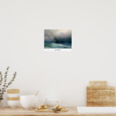 Poster Navire sur Stormy Seas Ivan Aivazovsky tempête (Cuisine)