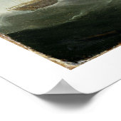 Poster Navires anglais devant un mâle (Coin)