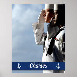 Poster Navires de marine Personnalisés