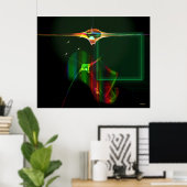 Poster Navires Légers À Zeta Reticuli (Bureau à domicile)