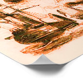 Poster NAVIRES NAVIRES VINTAGES INTERNATIONAUX, Sepia (Coin)