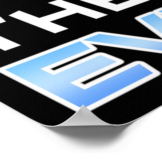 Poster N'Ayez Jamais Confiance En Un Atom Qu'Ils Composen (Coin)