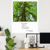 Poster N'ayez pas peur...affiche inspirante (Bureau à domicile)