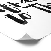 Poster N'ayez pas peur d'essayer (Coin)