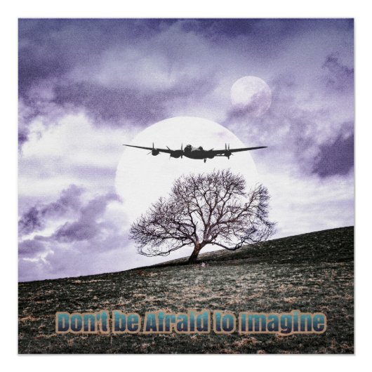 Poster N'ayez pas peur d'imaginer (Devant)