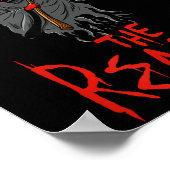 Poster N'ayez pas peur du design Carolina Reaper (Coin)
