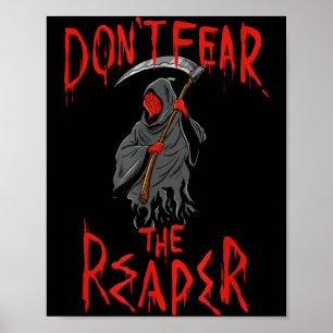 Poster N'ayez pas peur du design Carolina Reaper