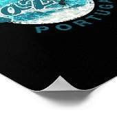 Poster Nazare Portugal Vintage Surfing _3 (Coin)