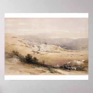 Poster Nazareth, avril 28th 1839, plate 28 from Volume I