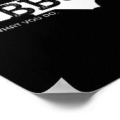 Poster Nc Bbq Ce Que Vous Mangez (Coin)