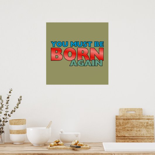 Poster Né à nouveau (Cuisine)
