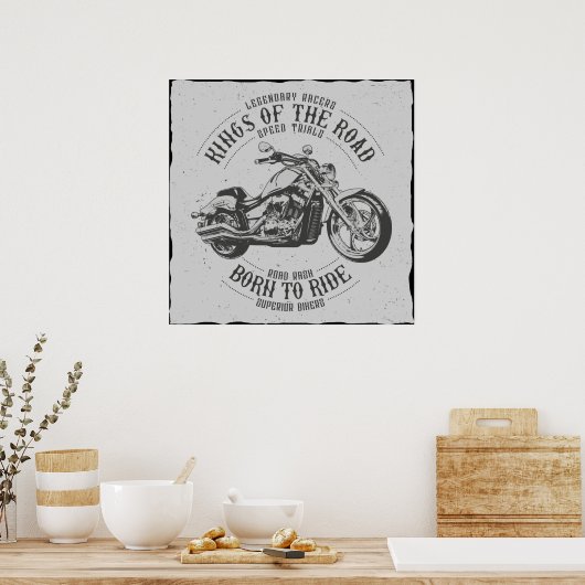 Poster Né à Ride Wallart (Cuisine)